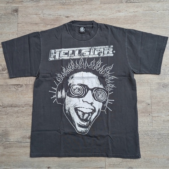 Hellstar Black Graphic Tee - Short Sleeve - Picture 1 of 3